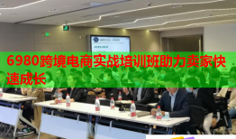 6980跨境電商實戰(zhàn)培訓班助力賣家快速成長