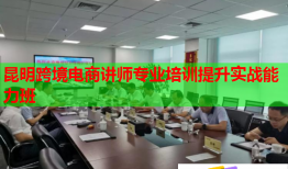 昆明跨境電商講師專業(yè)培訓(xùn)提升實戰(zhàn)能力班