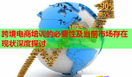 跨境電商培訓(xùn)的必要性及當前市場存在現(xiàn)狀深度探討